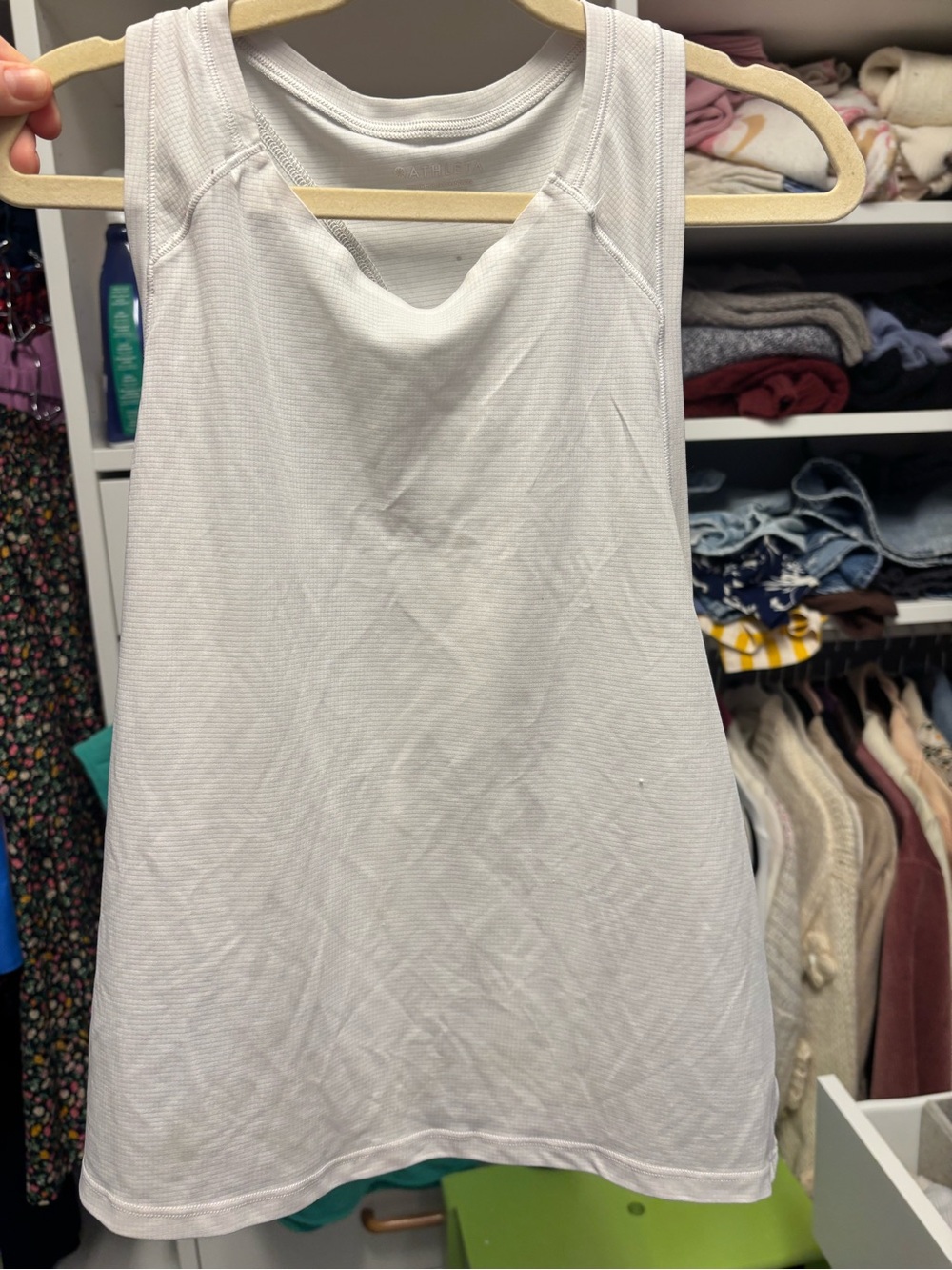 Athleta Grid Knit Tank